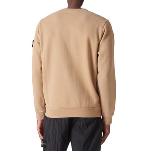 Sweat-shirt à col rond pour homme, en coton molletonné de qualité supérieure, style minimaliste streetwear - Product Image 2