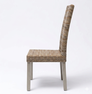 Chaise de salle à manger moderne en rotin, dossier haut, mobilier de restaurant, pour extérieur, jardin, café, fabrication artisanale, qualité export Indonésie - Product Image 3