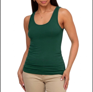 Últimas Novedades: Camisetas sin Mangas de Punto Personalizadas 100% Poliéster para Mujer, Casuales, de Verano, de Secado Rápido, Transpirables, de Color Liso, Estilo Dulce y Elegante - Product Image 5