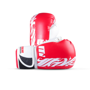 ถุงมือชกมวยคุณภาพสูงสำหรับการฝึกซ้อมมืออาชีพ MMA คิกบ็อกซิ่ง มวยไทย ทนทาน น้ำหนักเบา พร้อมสายรัดข้อมือแบบเวลโคร - Product Image 1