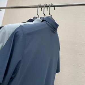 Nouveau design 2026 – Polo décontracté pour homme à séchage rapide, 100 % coton, couleur unie, pour le sport et les loisirs - Product Image 4