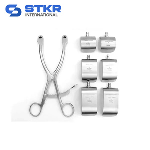 ชุดเครื่องมือดึงกล้ามเนื้อแบบแมนนวล Kolbel ของ STKR INTERNATIONAL พร้อมใบมีดสแตนเลส 6 ใบ สำหรับการผ่าตัดกระดูกและข้อ - Product Image 1