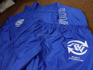 Vêtements de sport en nylon personnalisés pour hommes, survêtements, veste zippée, ensemble de jogging, survêtement brodé en blocs de couleurs, coupe-vent, sueur - Product Image 6