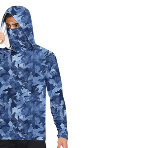 Sweat-shirt à capuche unisexe camouflage Woodland, streetwear, mode urbaine, fournisseur de logo personnalisé, vente en gros - Product Image 2