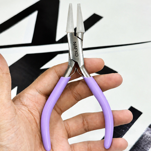 Pince à cintrer les fils en acier inoxydable haute performance, anti-rayures, pour la fabrication de boucles de bracelets, avec mèches de rechange - Product Image 1