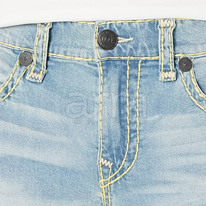 Service OEM, prix raisonnable, shorts en jean pour hommes, dernier style, design personnalisé, streetwear, shorts en jean pour hommes en gros - Product Image 3