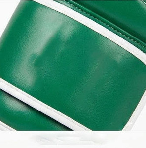 Guantes de Boxeo Verdes Transpirables de Cuero Sintético Ligeros para Entrenamiento 10oz 12oz con Nudillos Acolchados - Product Image 2