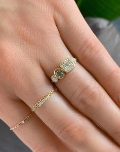 Anillo de compromiso de moissanita de plata de ley 925 con engaste de garra clásico 2026, con certificación, estilo Hip Hop, unisex - Product Image 1