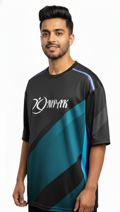 Camiseta de Moda Casual para Hombre, Corte Regular, Sublimada, de Poliéster/Algodón, Transpirable, Estilo Urbano - Product Image 5