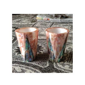 Soporte para bolígrafos de escritorio hecho a mano con incrustaciones de hueso y resina, con calendario, artesanía india de Barkah Star, ¡gran oferta! - Product Image 1