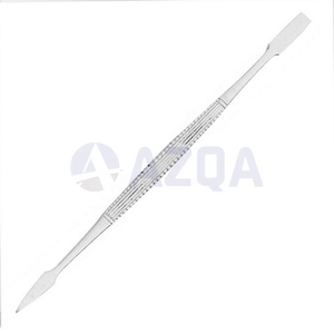 Pousse-cuticules réutilisables à double tête en acier inoxydable pour le soin des ongles, le nettoyage des cuticules et le nail art professionnel - Product Image 5