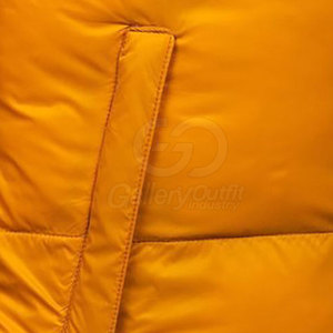 Chaqueta Acolchada de Diseño Personalizado, Chaqueta de Invierno de Alta Calidad Hecha de Poliéster/Nailon, Tejido Suave y Transpirable - Product Image 6