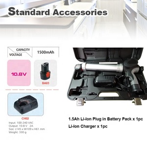 [Handy-Age]-10.8โวลต์ไร้สายยาและปืนกาว (ET0500-001) - Product Image 4