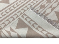 Hot Sale Handcrafted Large Wool Carpets Rugs Modern Home Use Custom Woven Carpet Pet Friendly Reversible Geometric Pattern