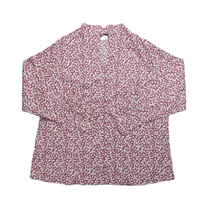 Chemises formelles décontractées coupe ajustée grande taille pour femmes élégantes Conception personnalisée imprimée sur tissu tricoté Prix de gros bon marché BD - Product Image 3