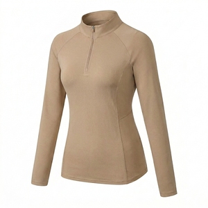 Custom Women Horse Riding Top Breathable Equestrian Training Shirt Women Equestrian Riding Shirt Quick Dry <b>Athletic</b> Top - Product Image 6