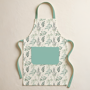 Reusable Cotton Kitchen Cooking <b>Apron</b> with Adjustable Neck Strap and Pockets, Durable <b>Chef</b> <b>Apron</b> - Product Image 2