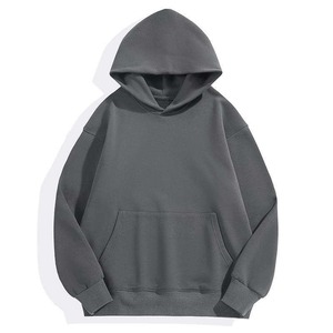 Custom Logo Oversized Hoodie OEM Design Mens Blank Fleece Pullover <b>Sweatshirt</b> Wholesale Embroidered Plain Streetwear Wear - Product Image 6