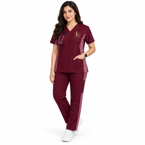 Tenue médicale confortable pour femmes, adaptée aux hôpitaux, cliniques et soins infirmiers, vêtements de travail médicaux de qualité supérieure, tissu doux et respirant - Product Image 1
