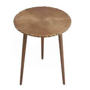 Vente à chaud Table d'appoint en aluminium design goutte Table d'appoint en métal Tabouret d'appoint décoratif Salon et table de chevet - Product Image 2