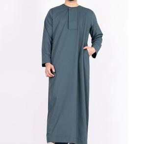 Thobe pour enfants, vente chaude, vêtements musulmans pour hommes, thobes de Dubaï, thobe islamique à manches longues pour enfants, thobe arabe respirant, vente en gros, OEM personnalisé - Product Image 4