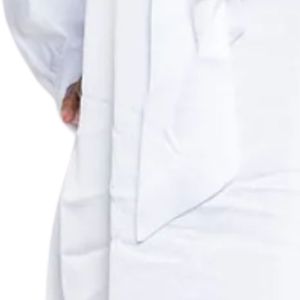 Robe de soirée élégante blanche avec nœud papillon pour femme, sans manches, chic, avec détail nœud, idéale pour cocktail, invitées de mariage et soirées. - Product Image 5