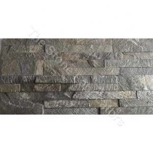 100% Natural Deoli Green Slate Stone Wall Panel <b>Veneer</b> <b>Sheet</b> Quality Interior Exterior Wall Decoration Split Surface Finish Tile - Product Image 1