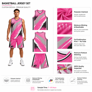 Tenues de Basketball Personnalisées 2026 en Gros – Maillots Respirants et Légers de Haute Qualité pour Hommes - Product Image 5