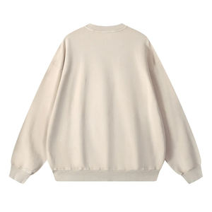 Sudadera Unisex de Algodón Grueso con Cuello Redondo y Logotipo Bordado Personalizado para Hombre y Mujer - Product Image 2