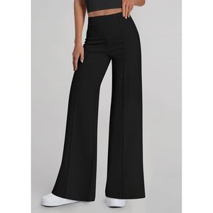 <span class=keywords><strong>Pantaloni</strong></span> da donna personalizzati 2026 traspiranti <span class=keywords><strong>a</strong></span> vita alta, <span class=keywords><strong>a</strong></span> gamba larga, stile <span class=keywords><strong>palazzo</strong></span>, casual ed eleganti, per allenamento, relax e cargo - Product Image 6