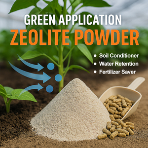 Clinoptilolite zéolite verte naturelle pour le <span class=keywords><strong>gazon</strong></span> des terrains de golf, amendement de sol à CEC élevé pour l'aération et la santé des racines - Product Image 5