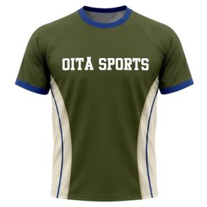 Men Olive <b>Green</b> White Sublimated Netball Jersey Shorts Set Polyester Athletic Performance Sportswear Training Competition - Product Image 3