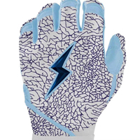 Guantes de Bateo de Béisbol 100% Cuero Vacuno Cabretta Original, Transpirables, Ligeros, Hechos a Medida, para Ambas Manos, para Hombre