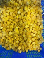 Mangues congelées IQF en dés et cubes du Vietnam pour smoothies et desserts - Mme Tarina