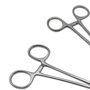 Pinzas Hemostáticas Quirúrgicas, Pinza para Pedículo Renal, Pinza de Bloqueo para Arteria, Instrumento de Cirugía General de Acero Inoxidable, Certificado CE - Product Image 5