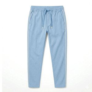 Pantalon homme flexible en tissu respirant, coupe confortable, idéal pour le quotidien, le bureau, le style décontracté - Product Image 1