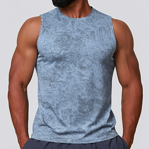 เสื้อกล้ามสำหรับผู้ใหญ่แบบยูนิเซ็กซ์ แบรนด์ Thread & Feathers - ผลิตจากผ้าผสมไม้ไผ่และฝ้าย ระบายอากาศได้ดี แห้งเร็ว ลายเสือดาว สไตล์ชุดบาสเก็ตบอล - Product Image 2