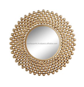 กระจกติดผนังโลหะทันสมัยทันสมัยทันสมัยทันสมัยกระจกตกแต่งติดผนังสำหรับงานแต่งงานบ้าน - Product Image 6