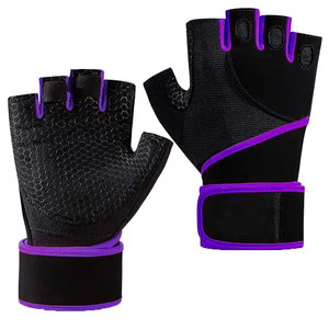Guantes de Gimnasio Personalizables de Medio Dedo para Jóvenes, de Cuero, para Entrenamiento Físico y Levantamiento de Pesas, Venta al Por Mayor al Mejor Precio, OEM - Product Image 5