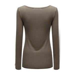 Haut de sport à manches longues pour femme, compression, haute élasticité, anti-UV, personnalisable avec logo, vente en gros - Product Image 3