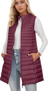 <b>Women's</b> Lightweight Insulated Puffer Vest OEM Manufacturer Custom Logo <b>Women's</b> <b>Sleeveless</b> Quilted <b>Jacket</b> Wholesale - Product Image 4