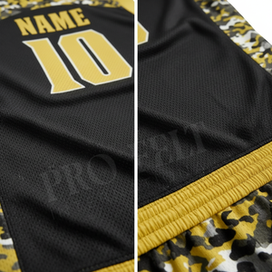 Tenue de basketball haute performance personnalisable avec nom et numéro imprimés – Ensemble complet pour entraînement, ligue et jeux de rue - Product Image 4
