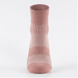 Ankle <b>Socks</b> Solid Pink Breathable Knitted for Adults Summer Casual Wear - Product Image 1