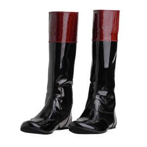 Botas de Montar a Caballo de Primera Calidad para Hombre, Botas Ecuestres Altas de Cuero Sintético - Product Image 1
