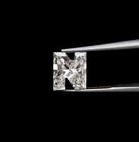 Diamant CVD cultivé en laboratoire, certifié IGI, lettre 'N', clarté VVS-VS, taille personnalisée, couleur D-E, 0,003-20 carats, pour pendentif de bijoux