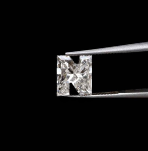 Diamant cultivé en laboratoire, certifié IGI, lettre 'N', clarté VVS-VS, taille personnalisée pour pendentif de bijoux - Product Image 3