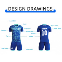 Conjunto de Camisetas de Fútbol para Hombre Sublimadas YING LANG, Camiseta de Fútbol de Secado Rápido, Uniformes de Fútbol con Logotipo Personalizado