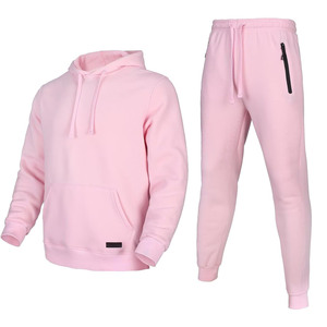 Conjunto Deportivo de Verano para Hombre, Delgado, de Mezcla de Algodón, Transpirable, con Capucha, Pantalones Jogger Ajustados, Ligero, Informal, para Gimnasio, Deporte y Uso Diario - Product Image 1