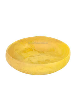 Juego de cuencos de tierra de resina pequeños hechos a mano, diseño de remolino de cielo de buena calidad pulido hecho en La India para ocasiones de fiesta en el hotel en casa - Product Image 5