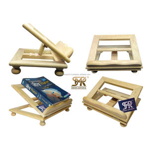 Solid Eco-Friendly Handmade Wooden Book Stand Adjustable <b>Foldable</b> Reading Book Holder for Table Study <b>Desk</b> Bible Quran - Product Image 4
